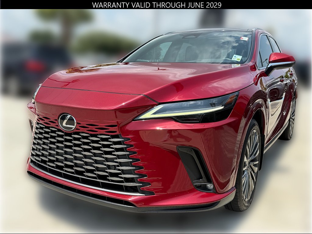 Certified Used 2023 MATADOR RED MICA Lexus Luxury image 4