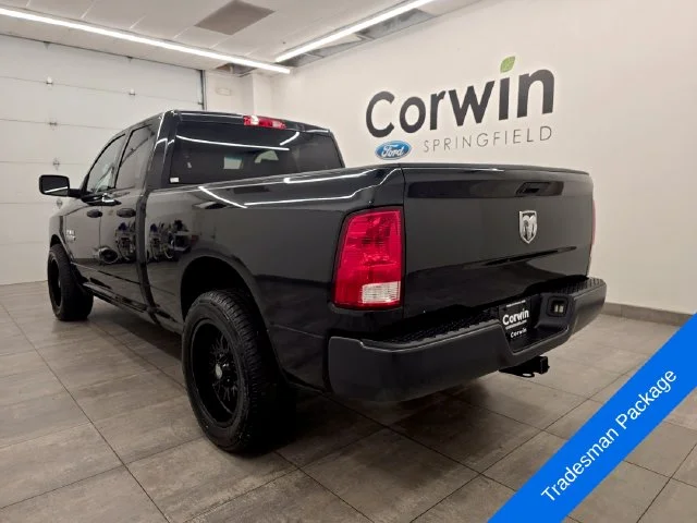 Used 2019 Brilliant Black Crystal Pearlcoat Ram Tradesman image 3