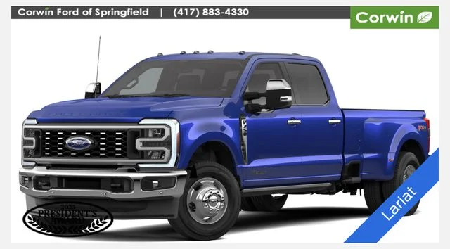 New 2026 Argon Blue Metallic Ford F-350® Lariat® image 1