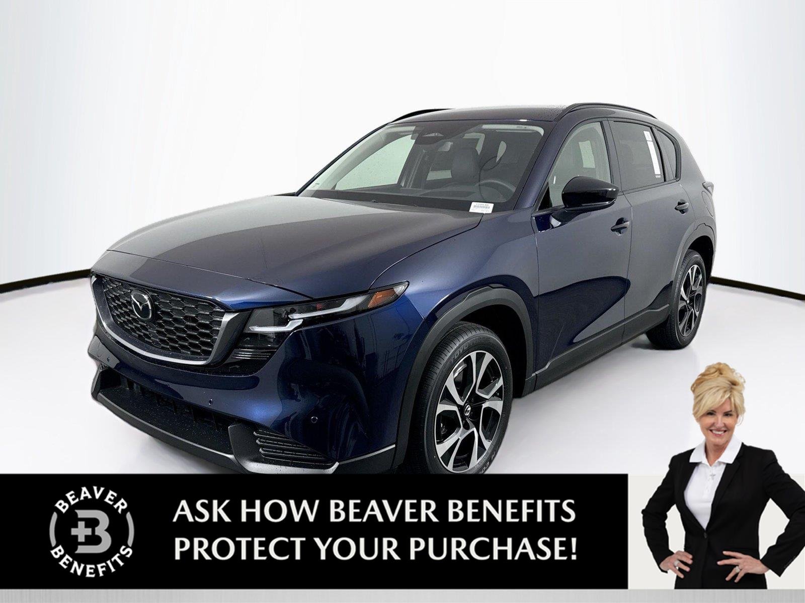 New 2026 Navy Blue Mica Mazda 2.5 S Preferred AWD image 1