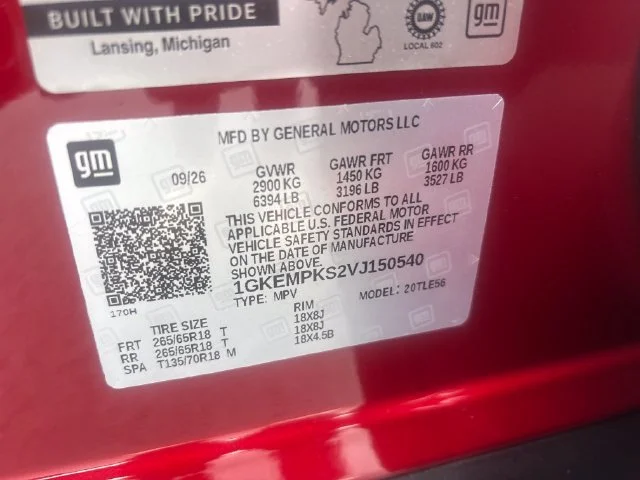 New 2027 Volcanic Red Tintcoat GMC AT4 image 33
