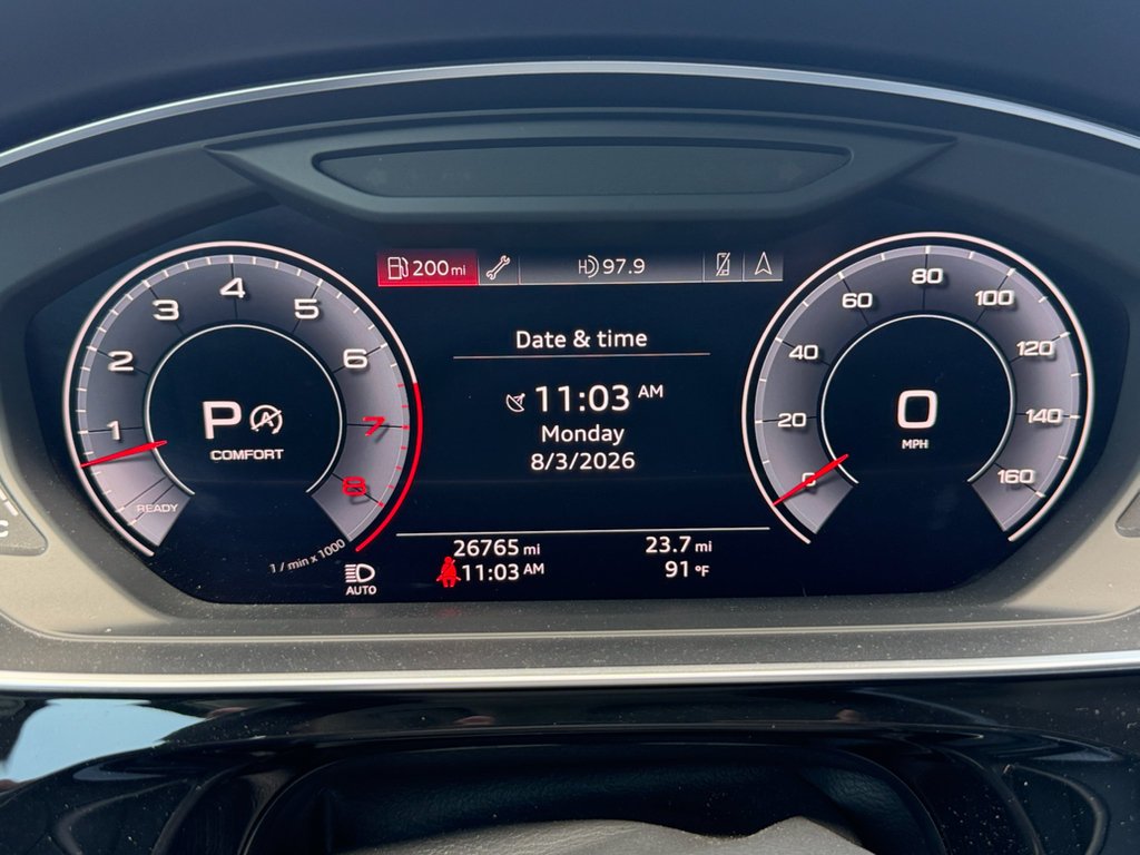 Used 2019 Glacier White Metallic Audi L 55 (Tiptronic) (No Longer Available Fo image 15