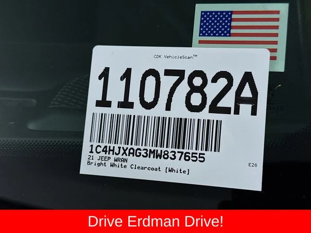 Used 2021 Green Jeep Sport image 26