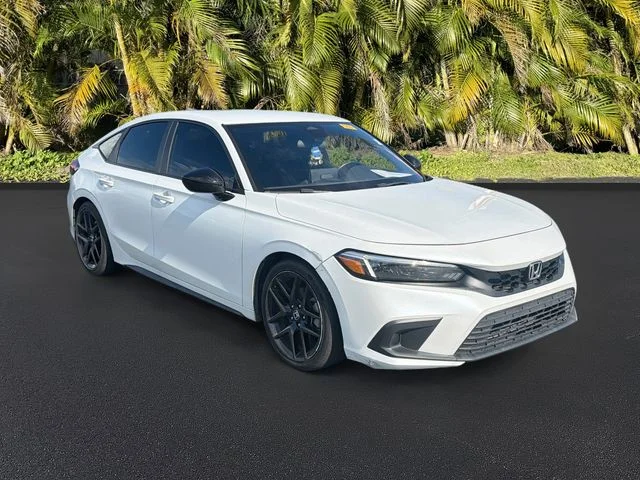 Used 2024 White Honda Sport image 2