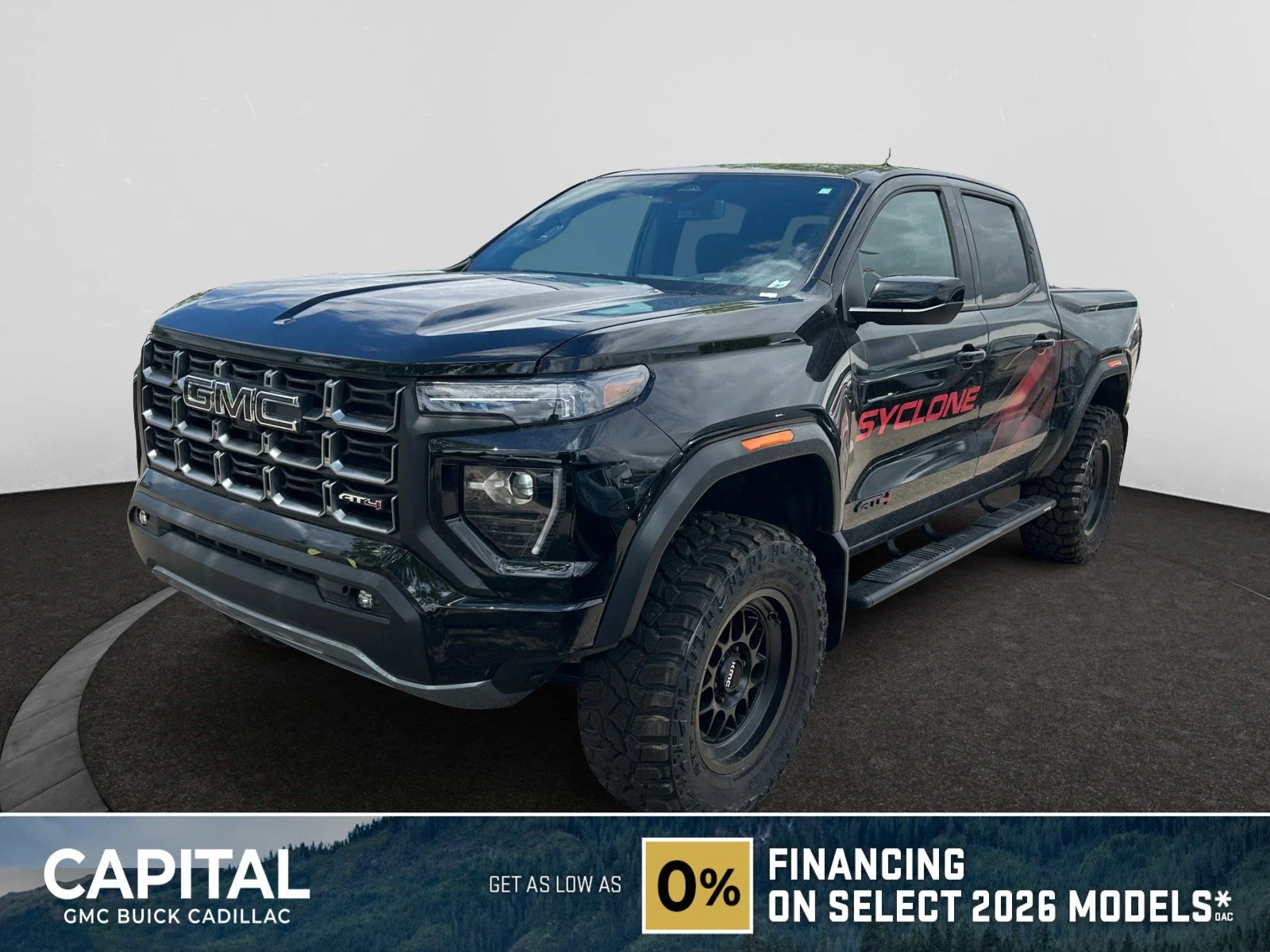 New 2026 Onyx Black GMC AT4 image 1