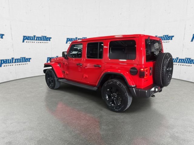 Certified Used 2021 Firecracker Red Clearcoat Jeep Unlimited Sahara Altitude image 12
