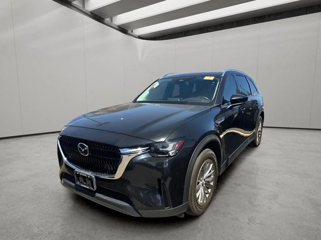 Used 2024 Jet Black Mica Mazda Preferred image 1