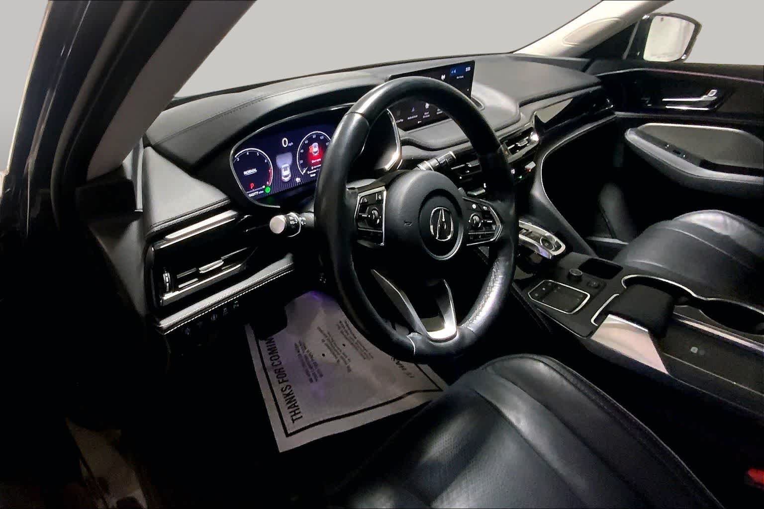 Used 2022 Phantom Violet Pearl Acura w/Advance Package image 5