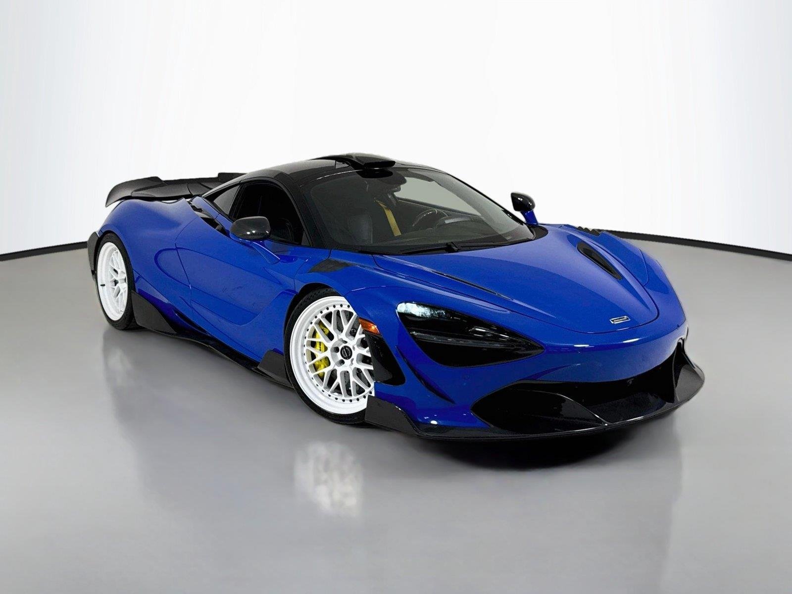 Used 2021 MSO Paris Blue / Miami Blue Wrap McLaren Performance | Full Ryft Body Kit | Carbon Steering Wheel | Exhaust | Custom Wheels image 42