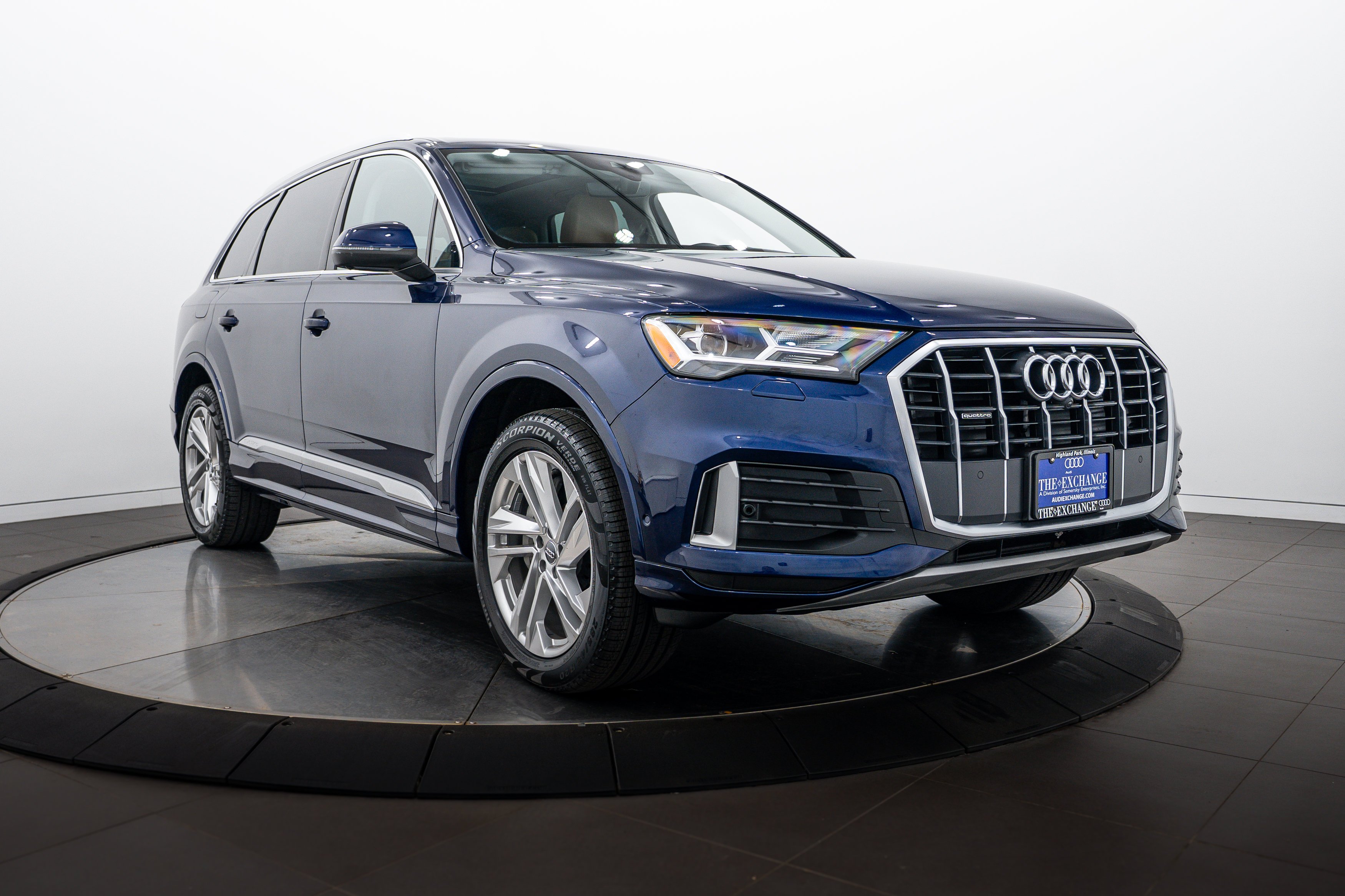 Used 2021 Navarra Blue Metallic Audi Premium image 2