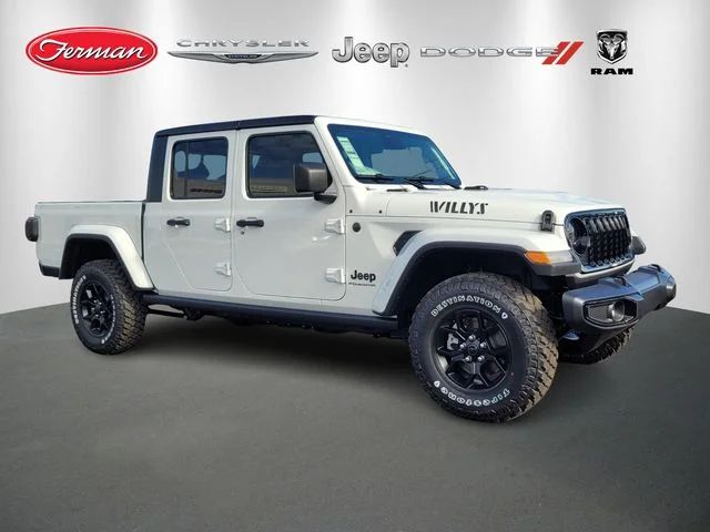 New 2026 Bright White Clearcoat Jeep Willys image 1