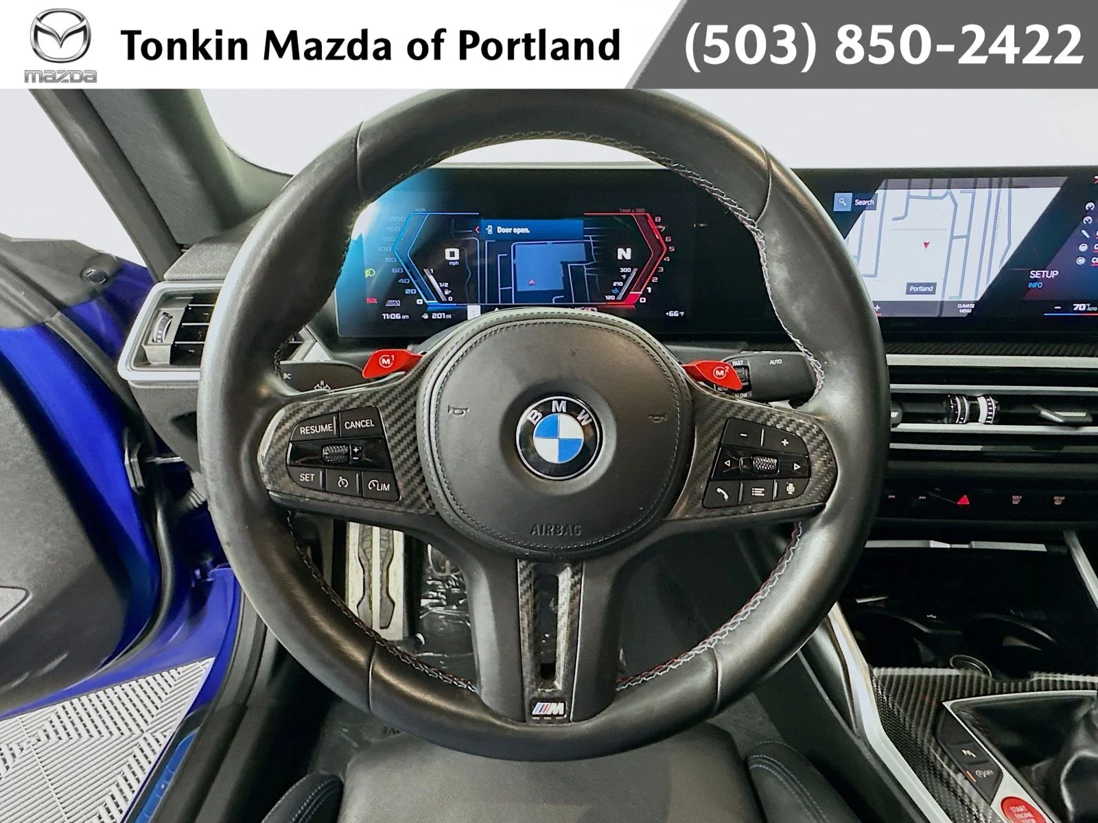 Used 2024 Frozen Portimao Blue II Metallic BMW Base image 11
