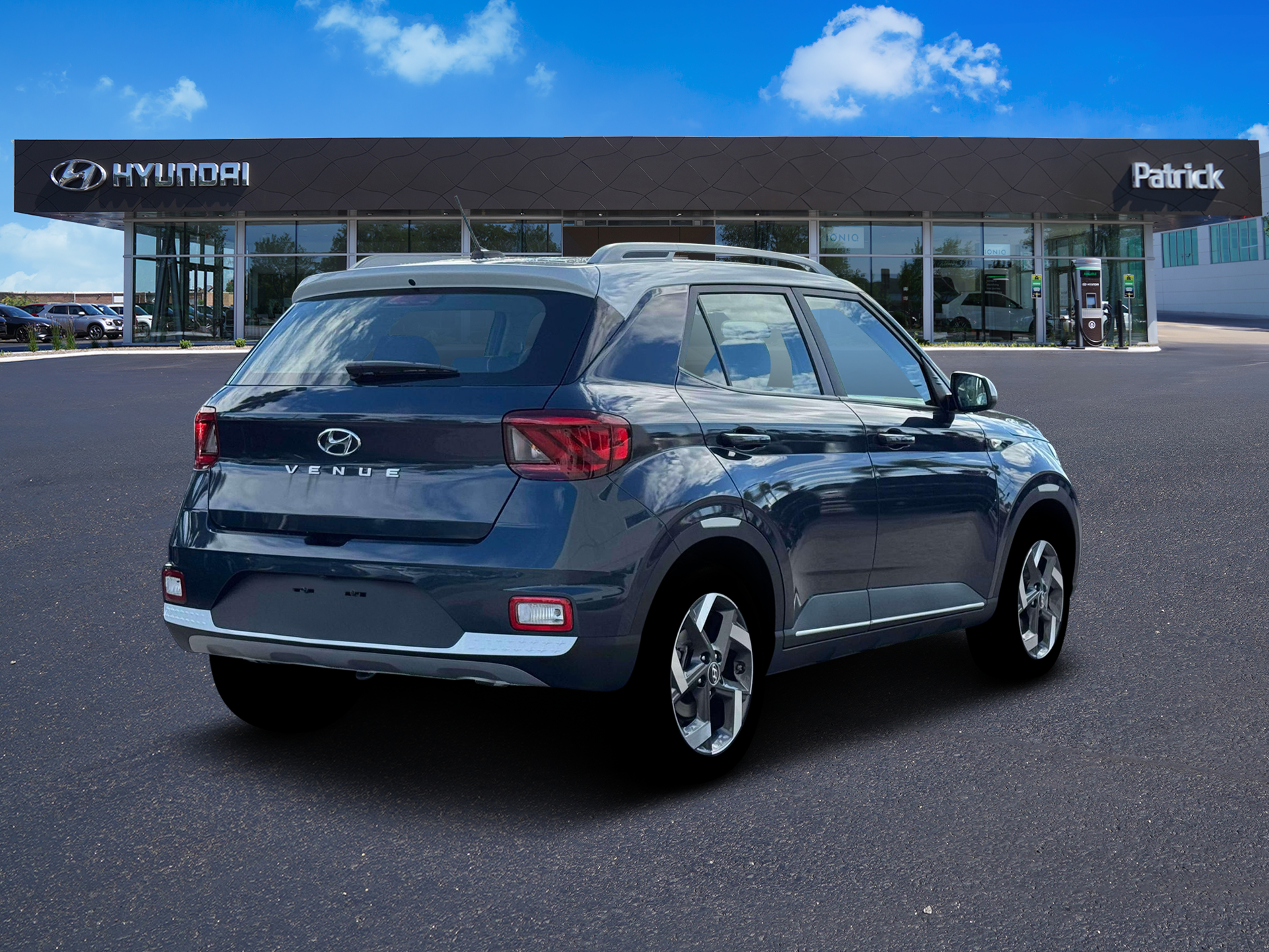 New 2026 Denim w/White Roof Hyundai SEL image 7