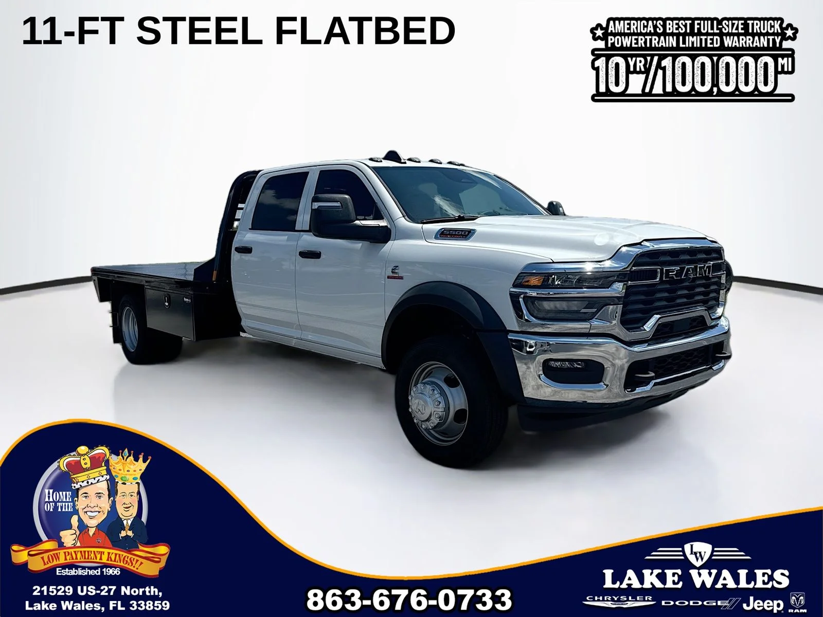 New 2026 Bright White Clear-Coat Exterior Paint RAM TRADESMAN image 1