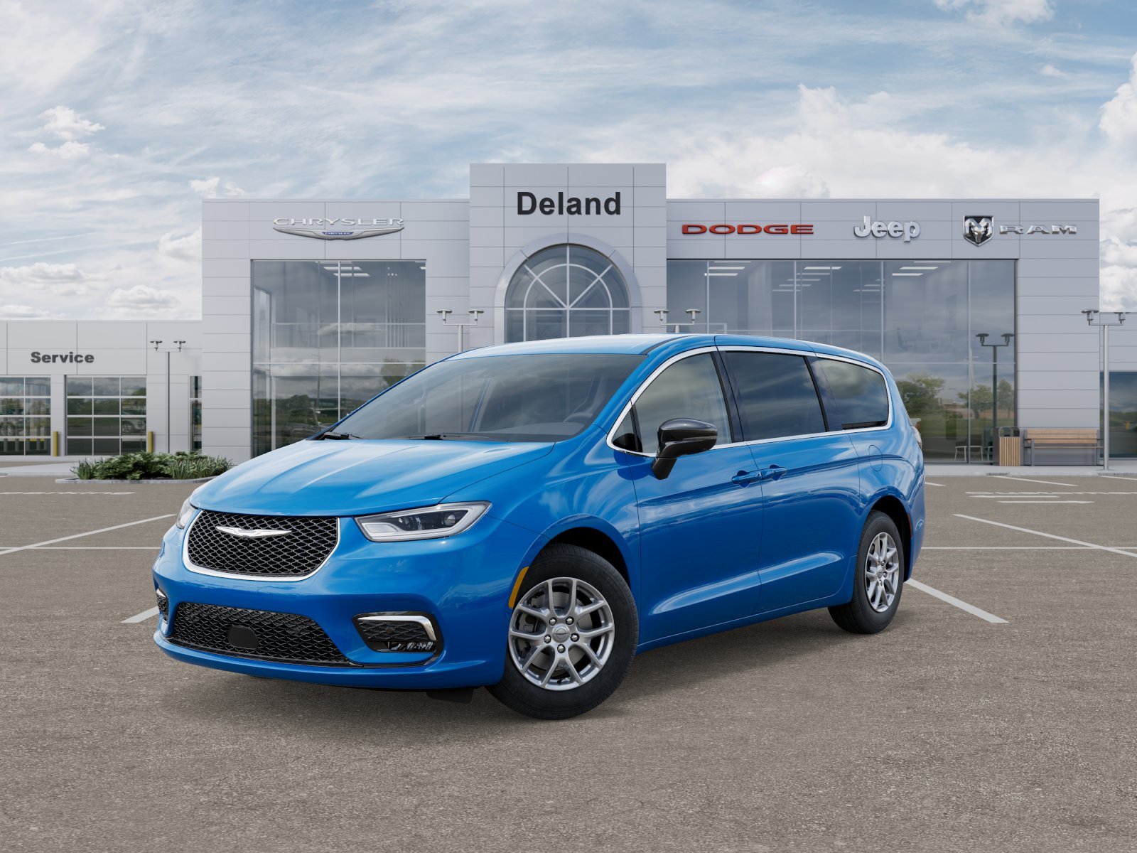 New 2026 Hydro Blue Pearl-Coat Exterior Paint Chrysler Select image 30