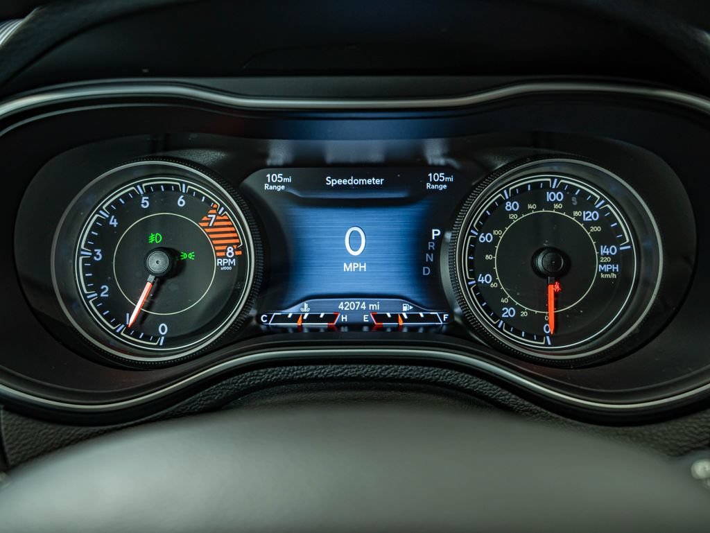 Used 2020 Hydro Blue Pearlcoat Jeep Trailhawk image 24