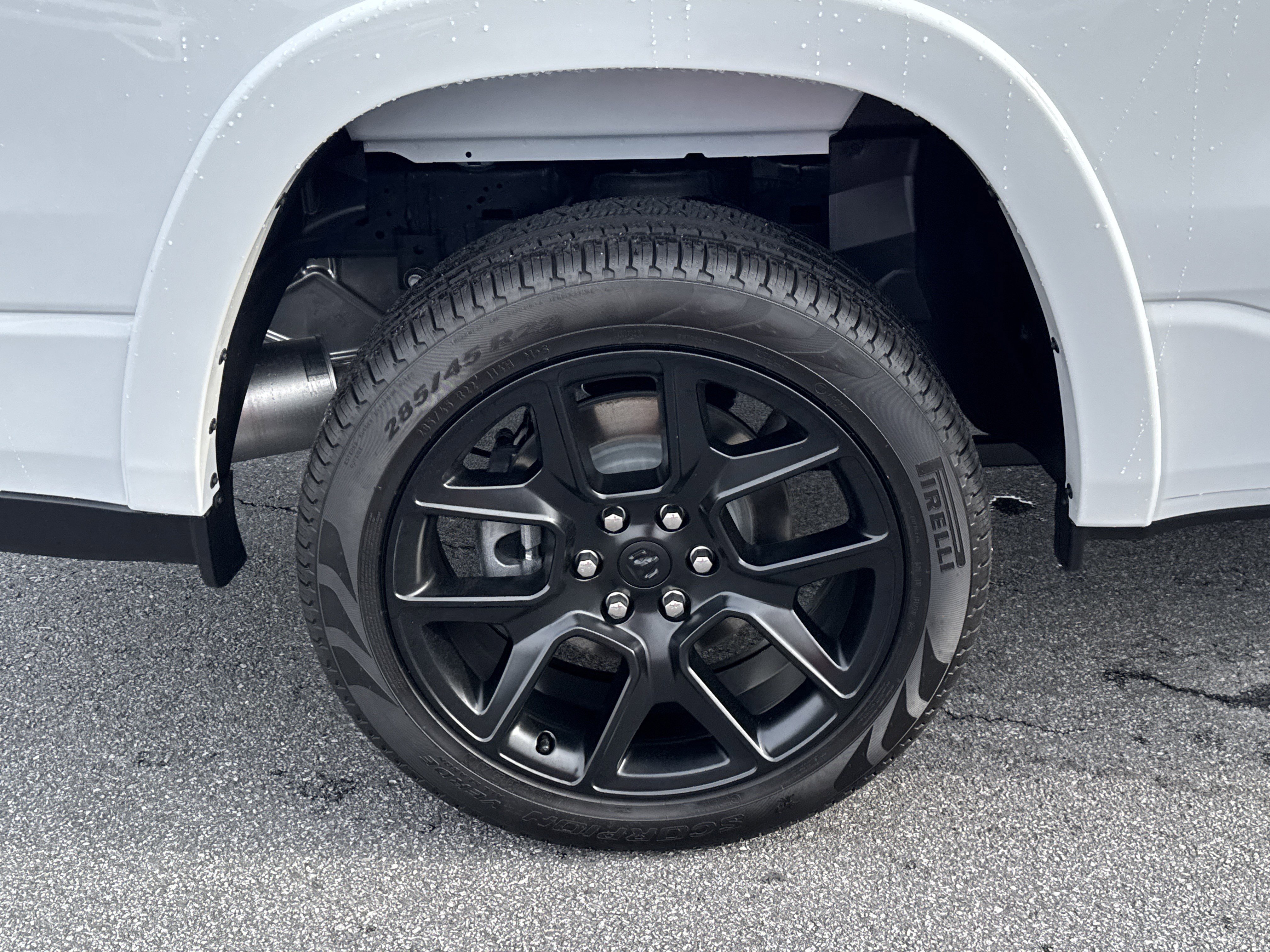 New 2026 Bright White Clear-Coat Exterior Paint RAM Laramie image 12