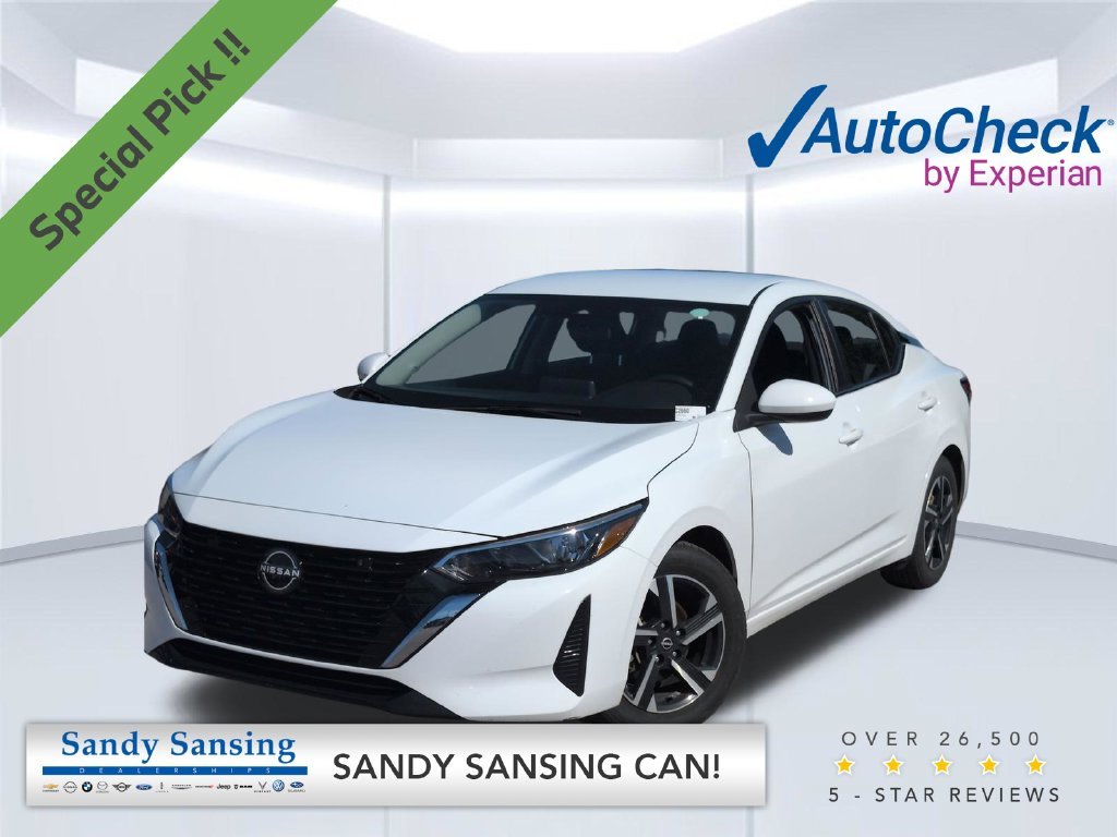 Used 2024 White Nissan SV image 1