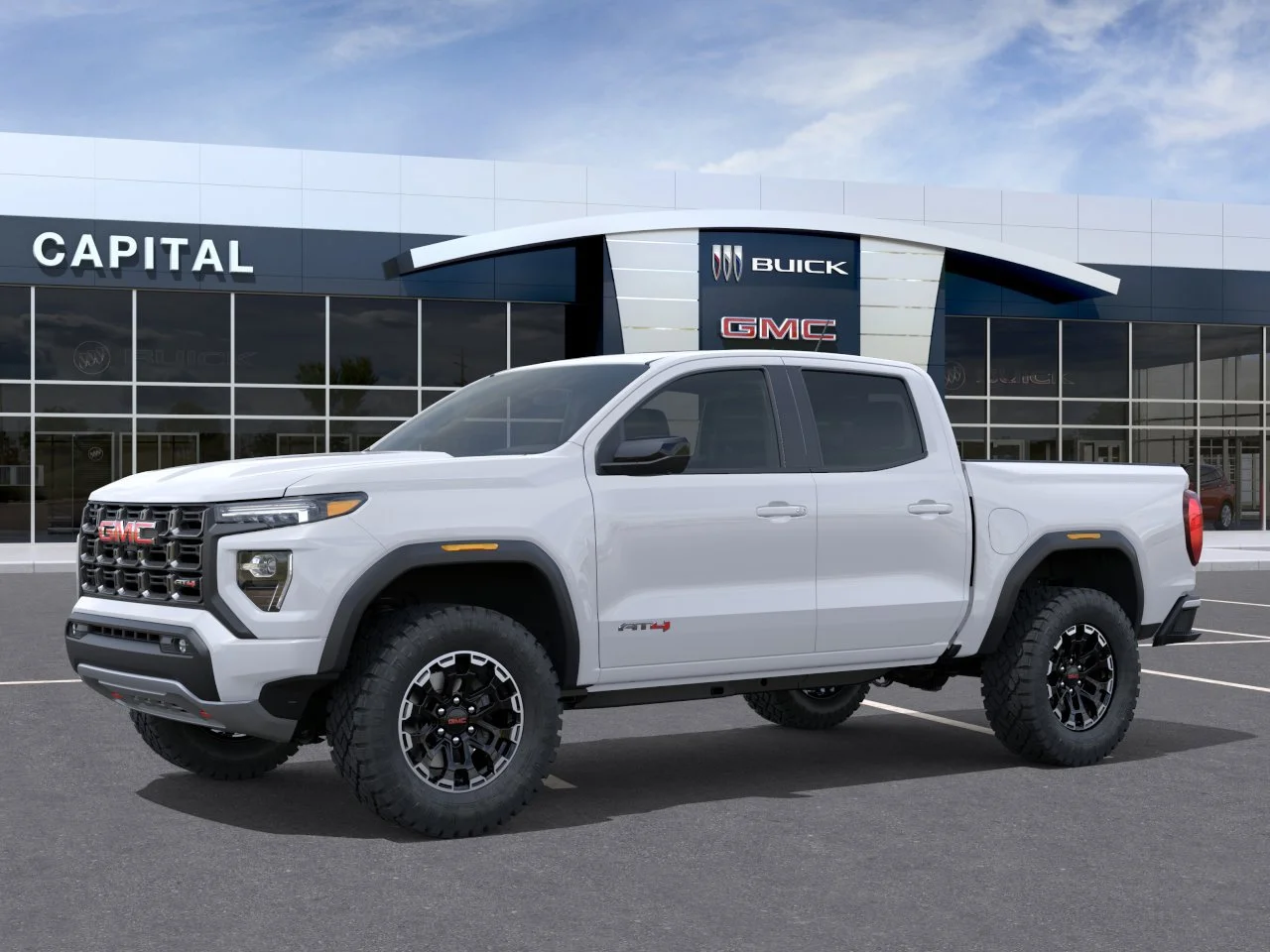 New 2026 Summit White GMC 4WD AT4 image 3