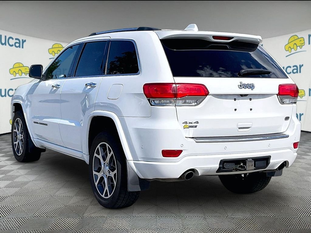 Used 2021 Bright White Clearcoat Jeep Overland image 4