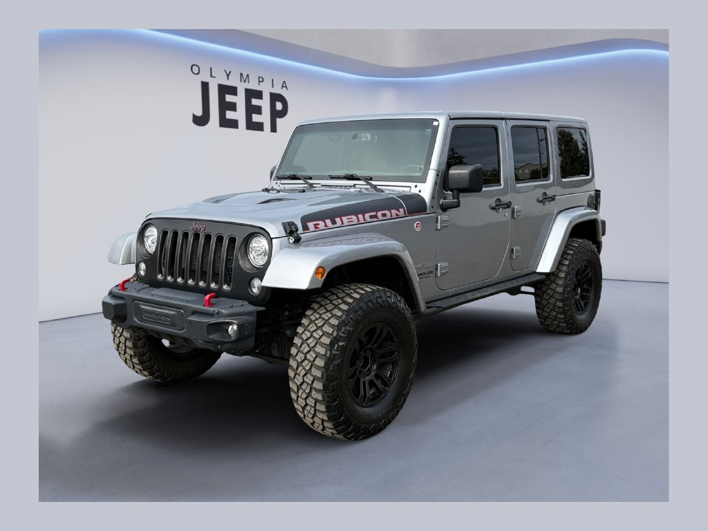 Used 2017 Silver Jeep Unlimited Rubicon Recon image 1