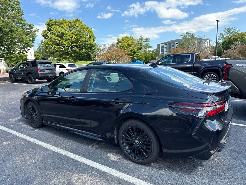 Used 2021 Black Toyota SE Nightshade image 3