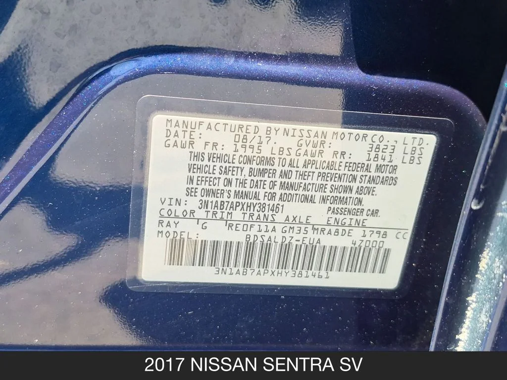 Used 2017 Blue Nissan SV image 24