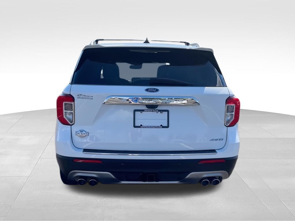Used 2021 White Ford King Ranch image 7
