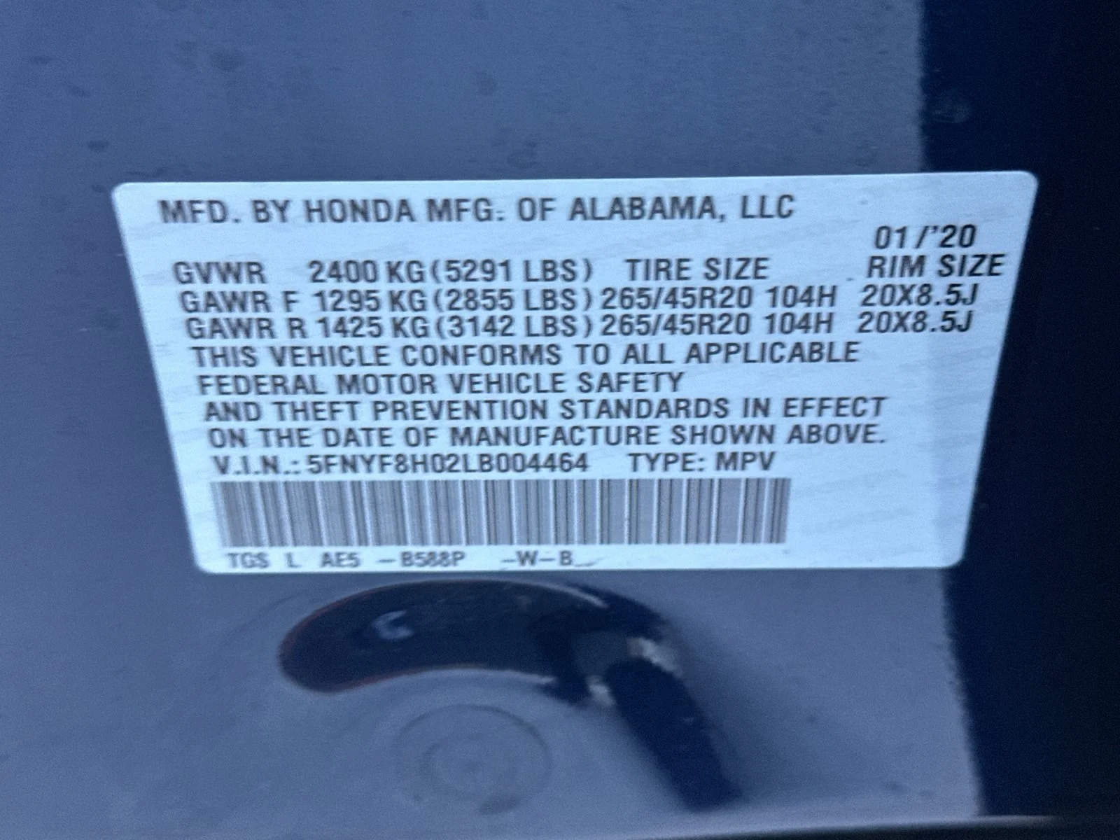 Used 2020 Blue Honda Elite image 28