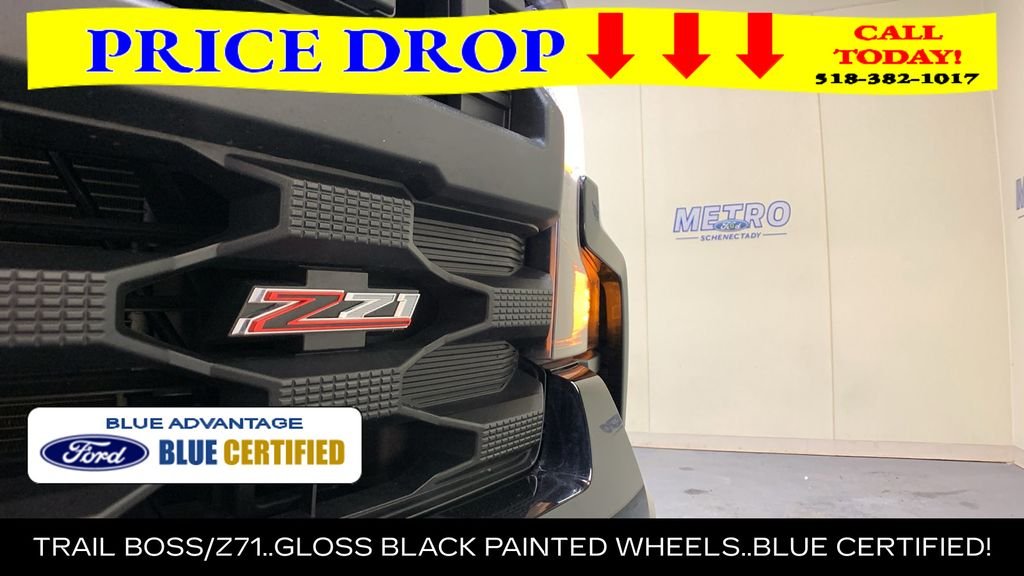 Certified Used 2024 Black Chevrolet Custom Trail Boss image 43