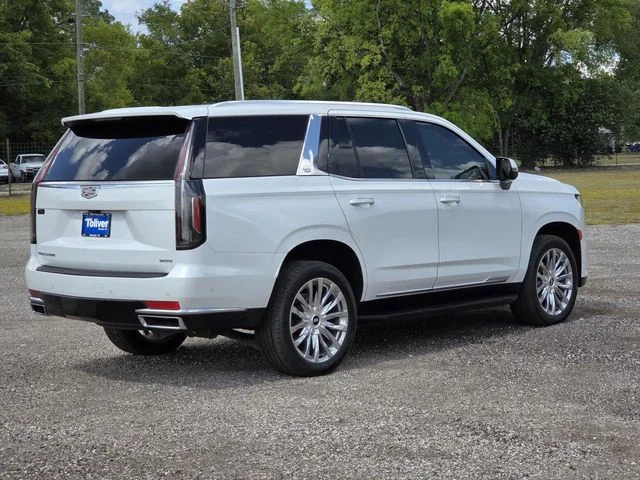 Used 2022 White Cadillac Premium Luxury image 7
