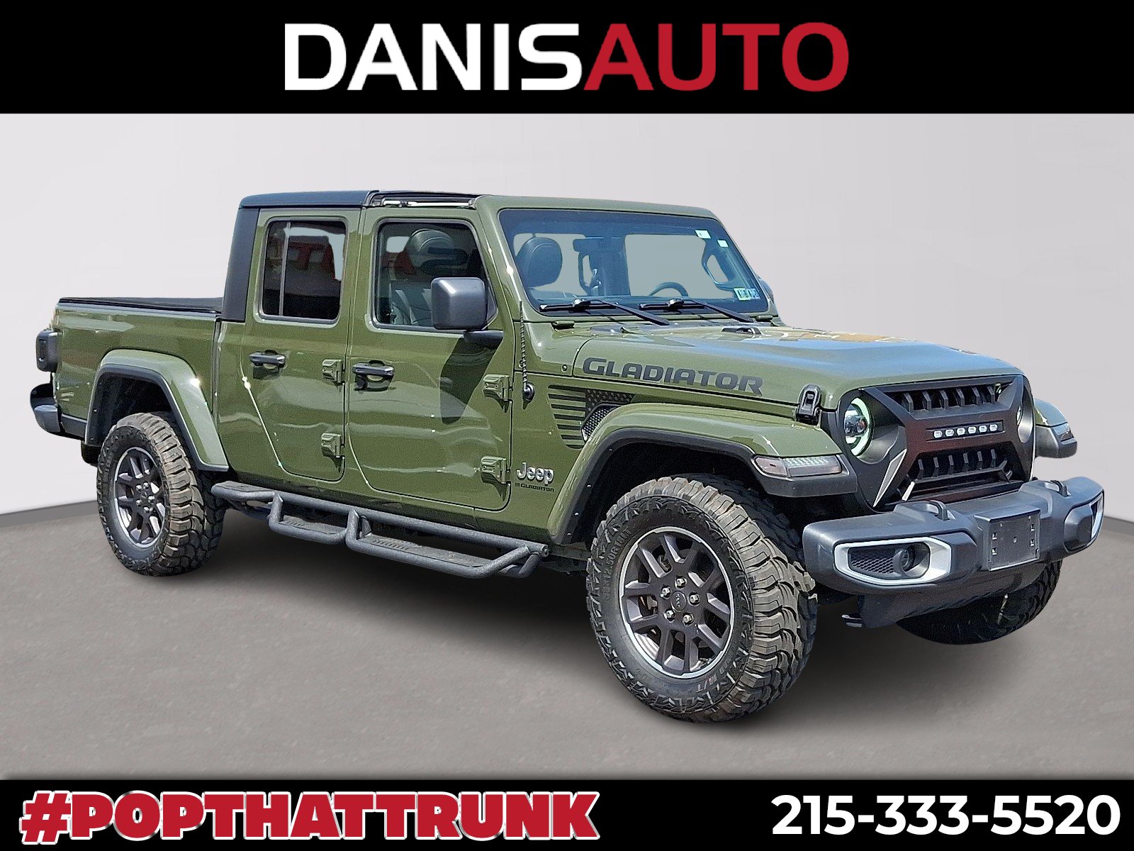 Pre-Owned 2023 Jeep Gladiator Overland 4×4 Crew Cab Pickup – Short