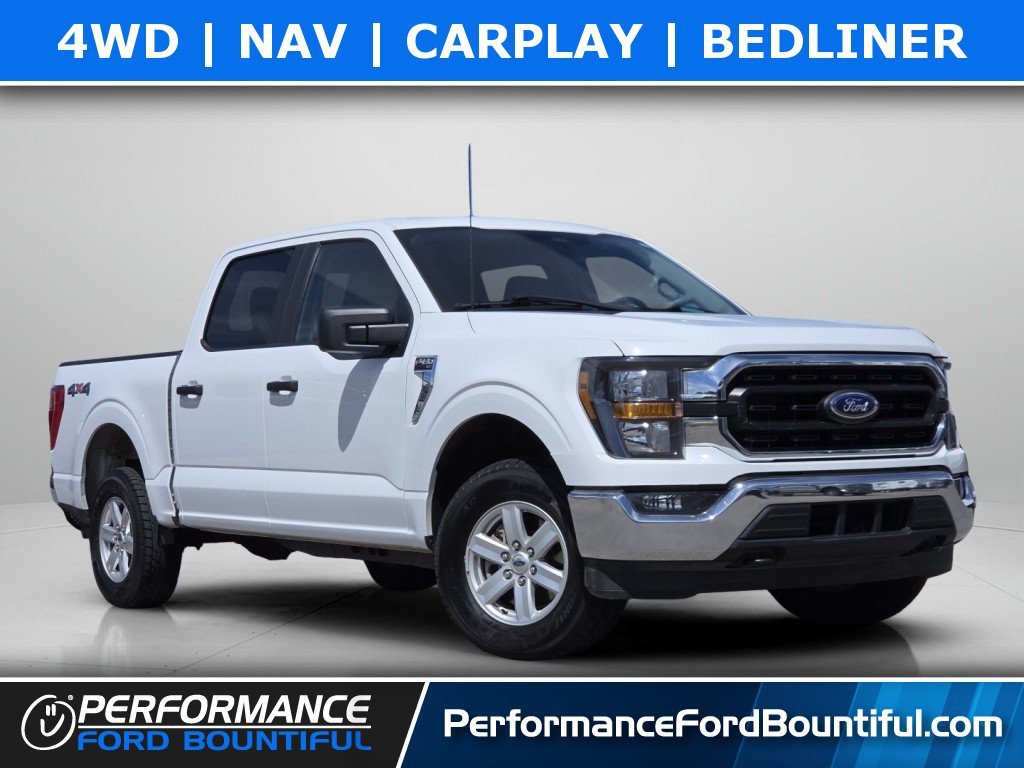 Certified Used 2023 White Ford XLT image 1