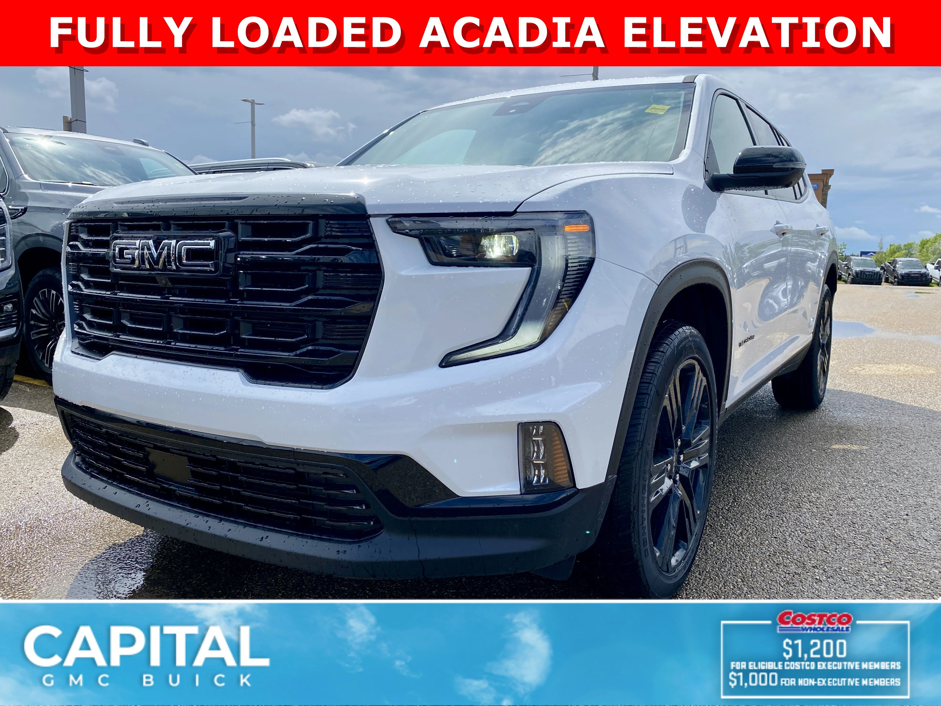 New 2026 Summit White GMC Elevation image 1