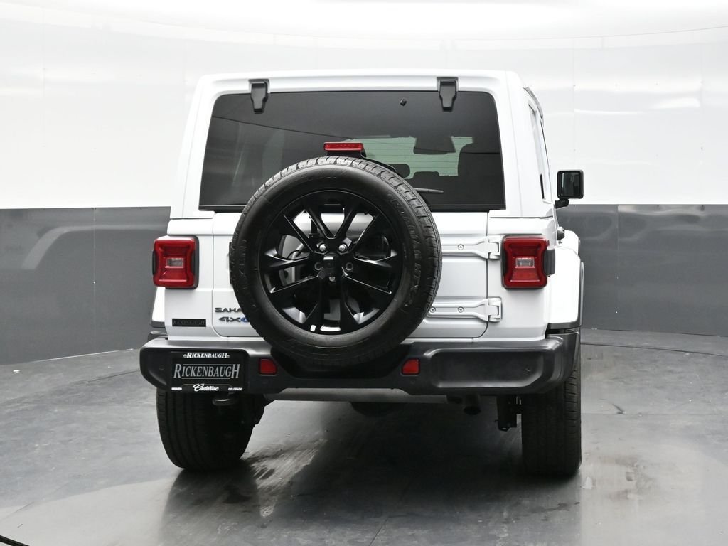 Used 2025 White Jeep Sahara 4xe image 6