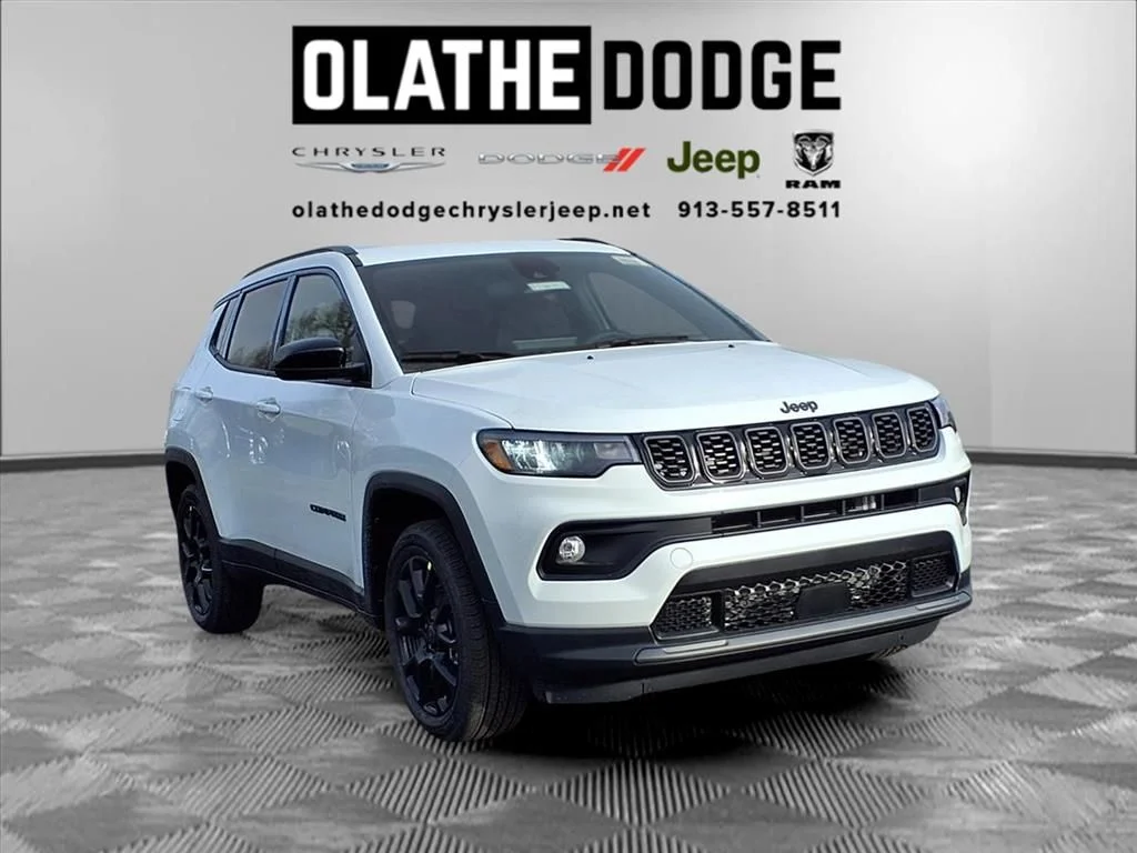New 2026 Bright White Clear-Coat Exterior Paint Jeep Latitude image 26