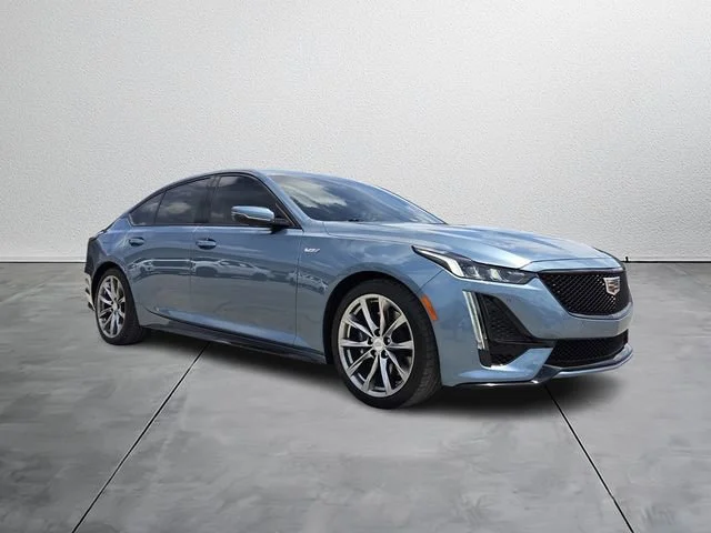 Used 2024 Midnight Steel Metallic Cadillac V-Series image 6