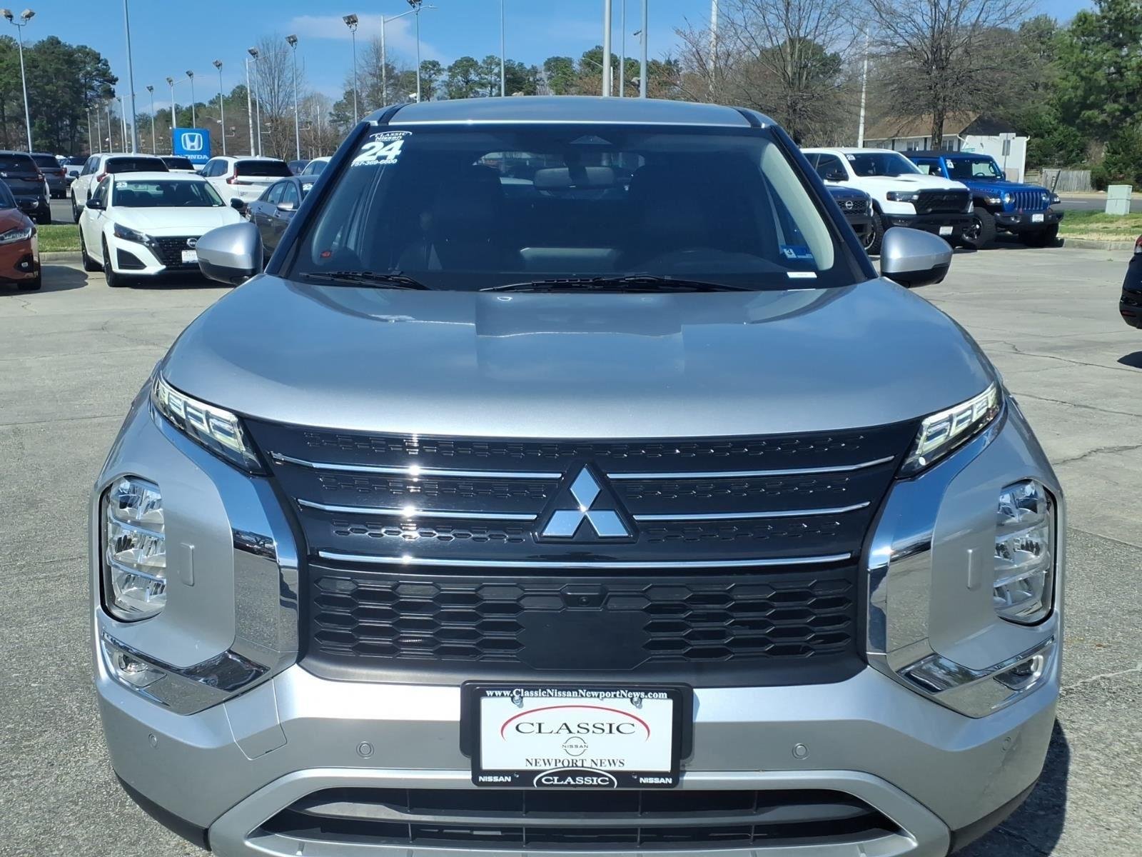 Used 2024 Mitsubishi Outlander Plug-in Hybrid SE with VIN JA4T5VA93RZ065159 for sale in Newport News, VA