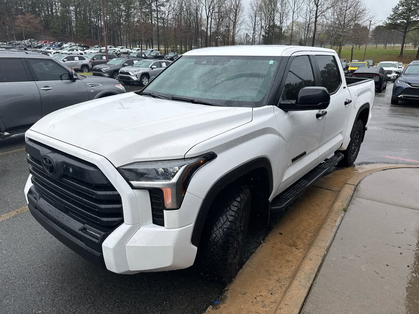 Used 2025 Toyota Tundra SR5 with VIN 5TFLA5DB1SX264678 for sale in Little Rock