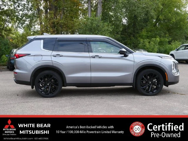 Certified Used 2022 Mercury Gray Metallic Mitsubishi Black Edition image 6