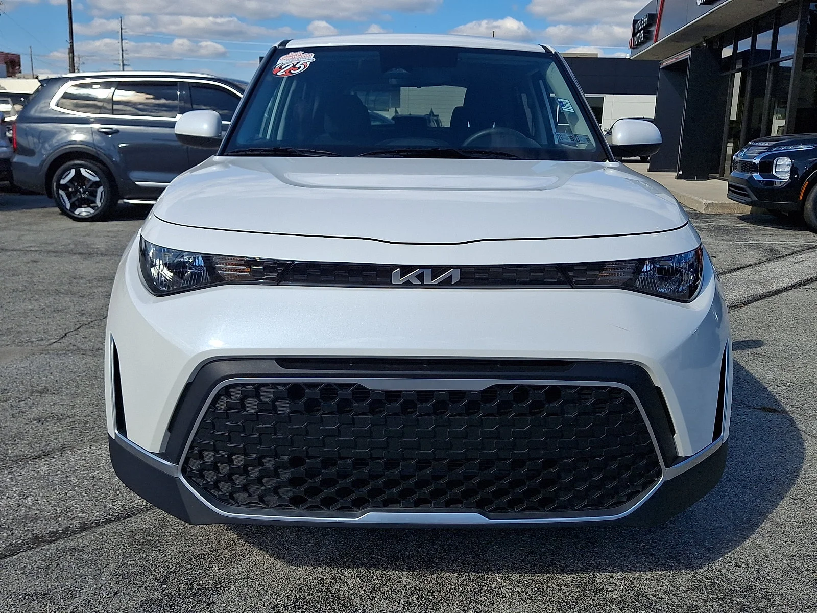 Certified Used 2025 White Kia LX image 2