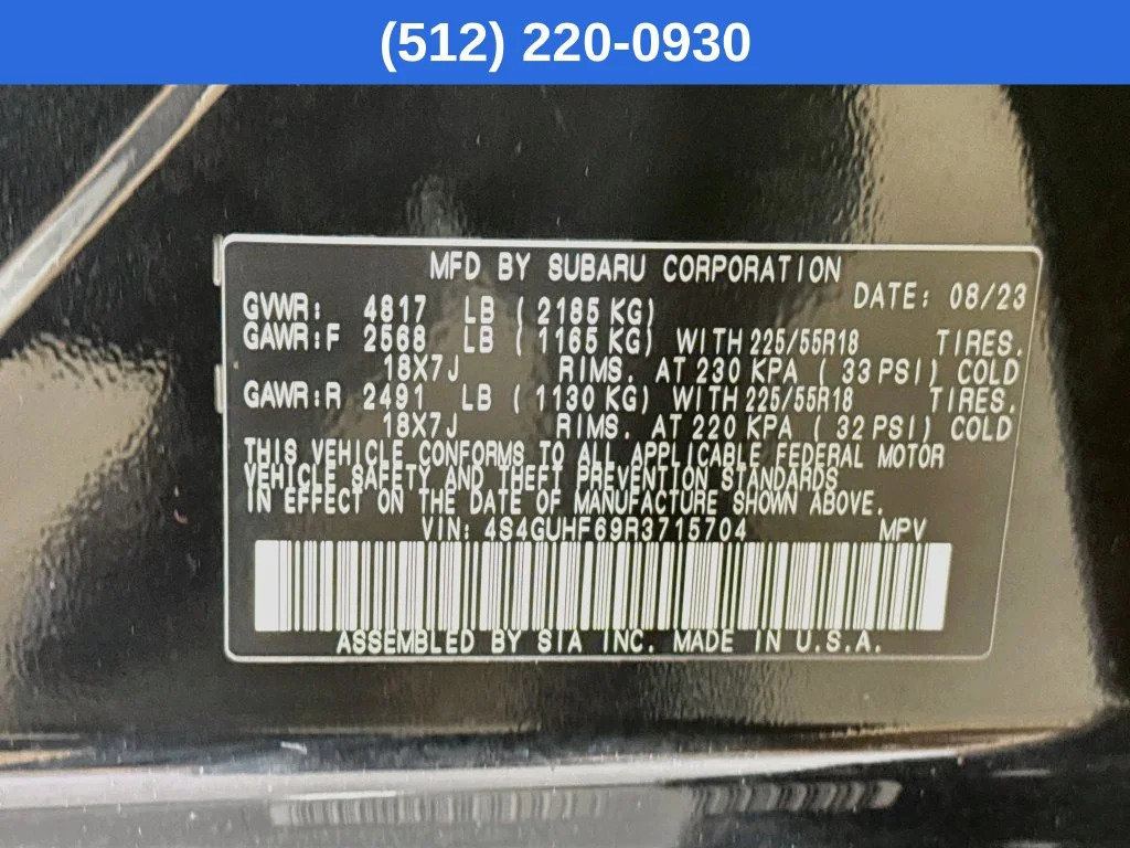 Certified Used 2024 Black Subaru Sport image 41