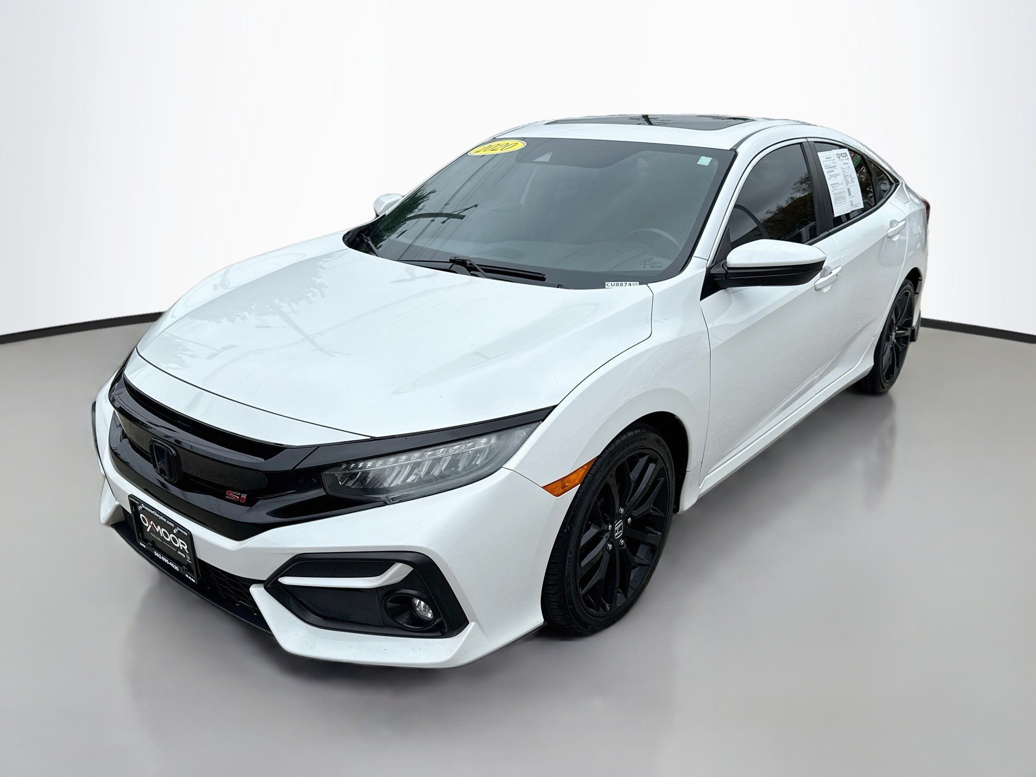 Used 2020 Lunar Silver Metallic Honda Si image 3