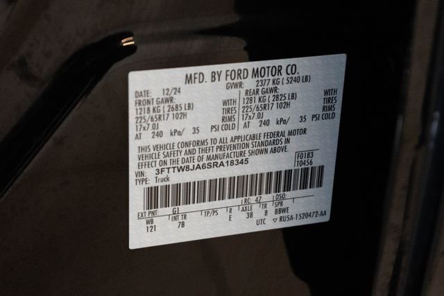 Used 2025 Black Ford XLT image 23