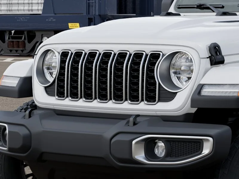 New 2027 Bright White Clear-Coat Paint Jeep Sahara image 11