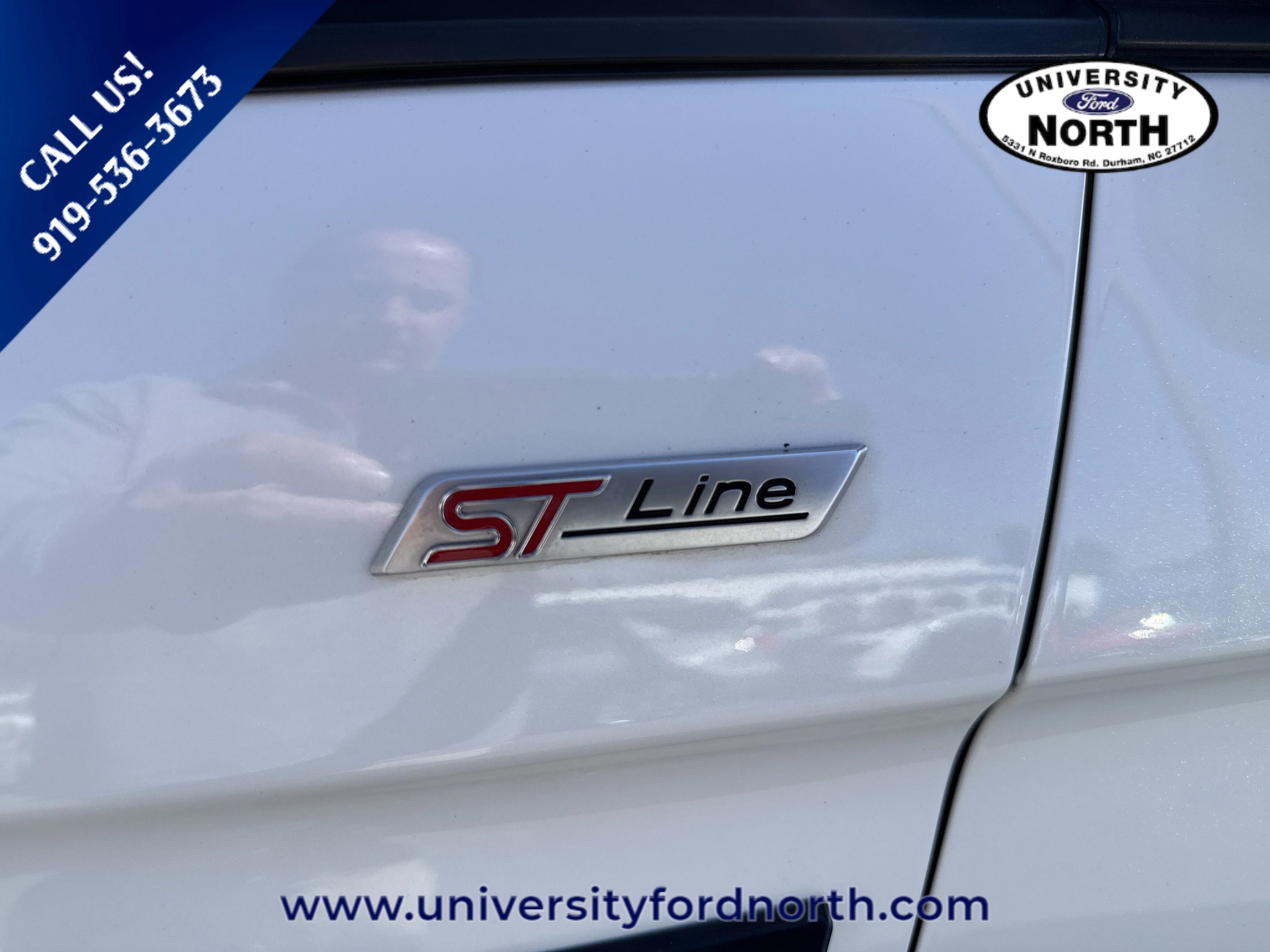 Used 2022 White Metallic Ford ST Line image 11