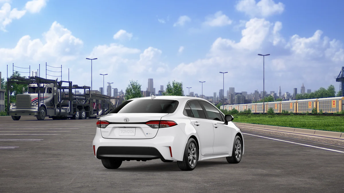 New 2027 Ice Cap Toyota Hybrid LE image 9