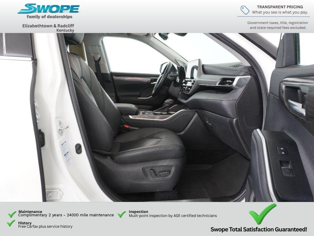 Used 2021 WHITE Toyota Hybrid Platinum image 9