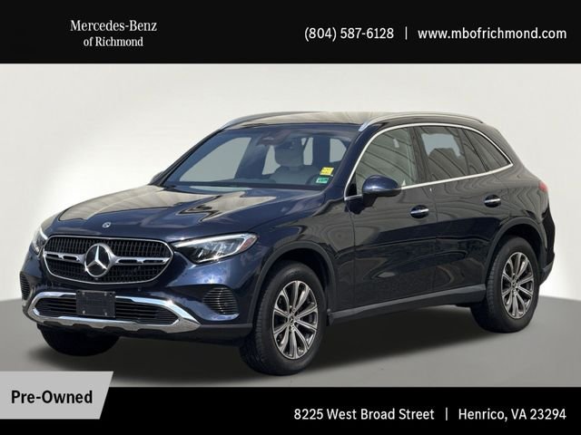 Certified Used 2024 Blue Mercedes-Benz GLC 300 image 1