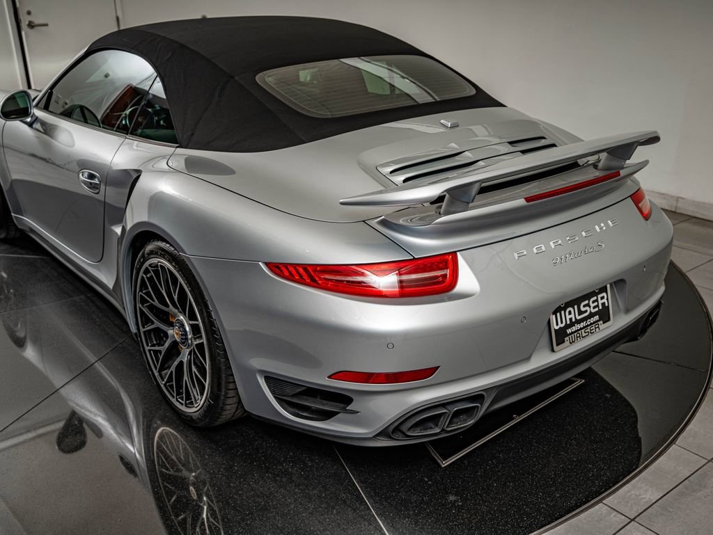 Certified Used 2014 Silver Porsche Turbo S image 24